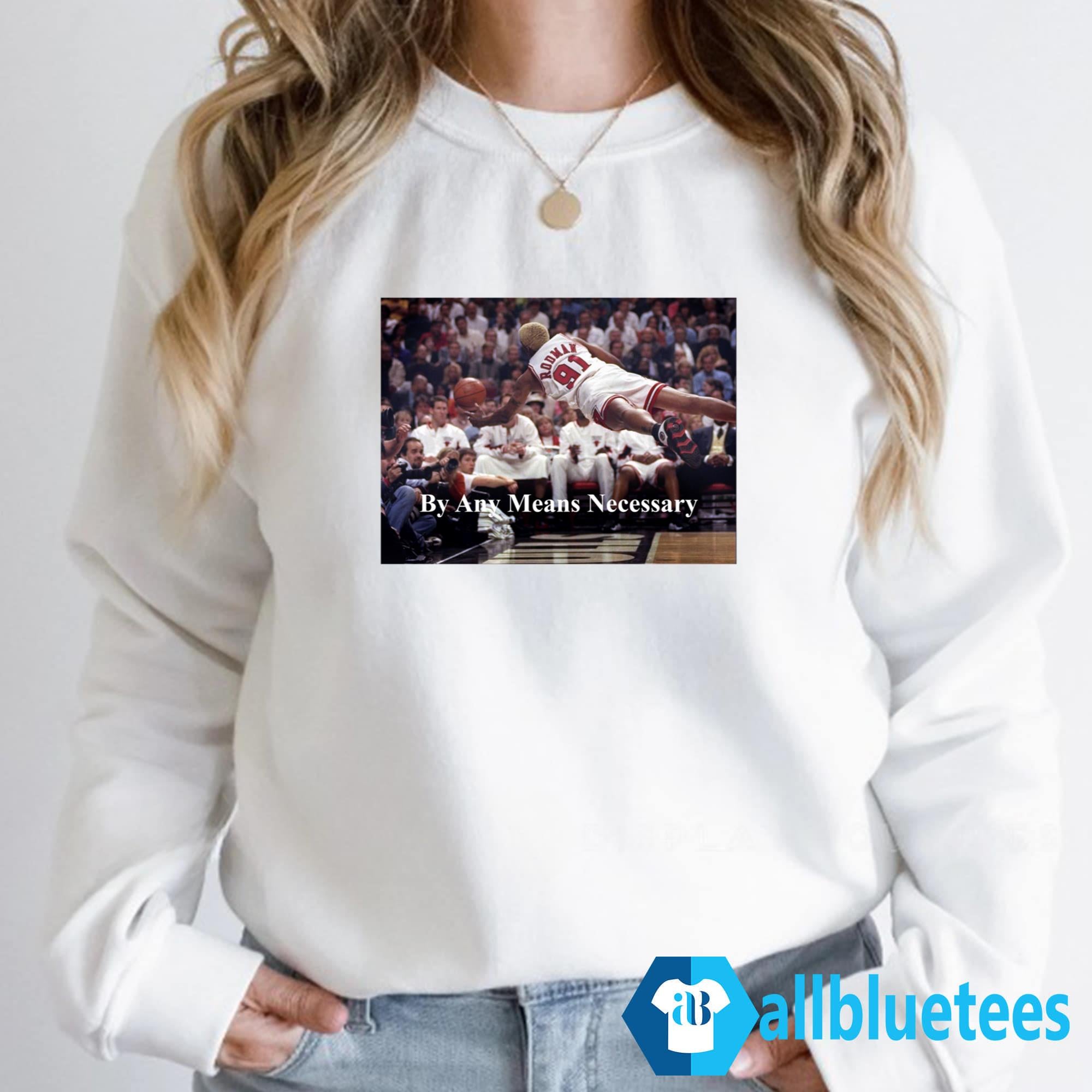 Dennis Rodman Flying By Any Means Necessary Shirt