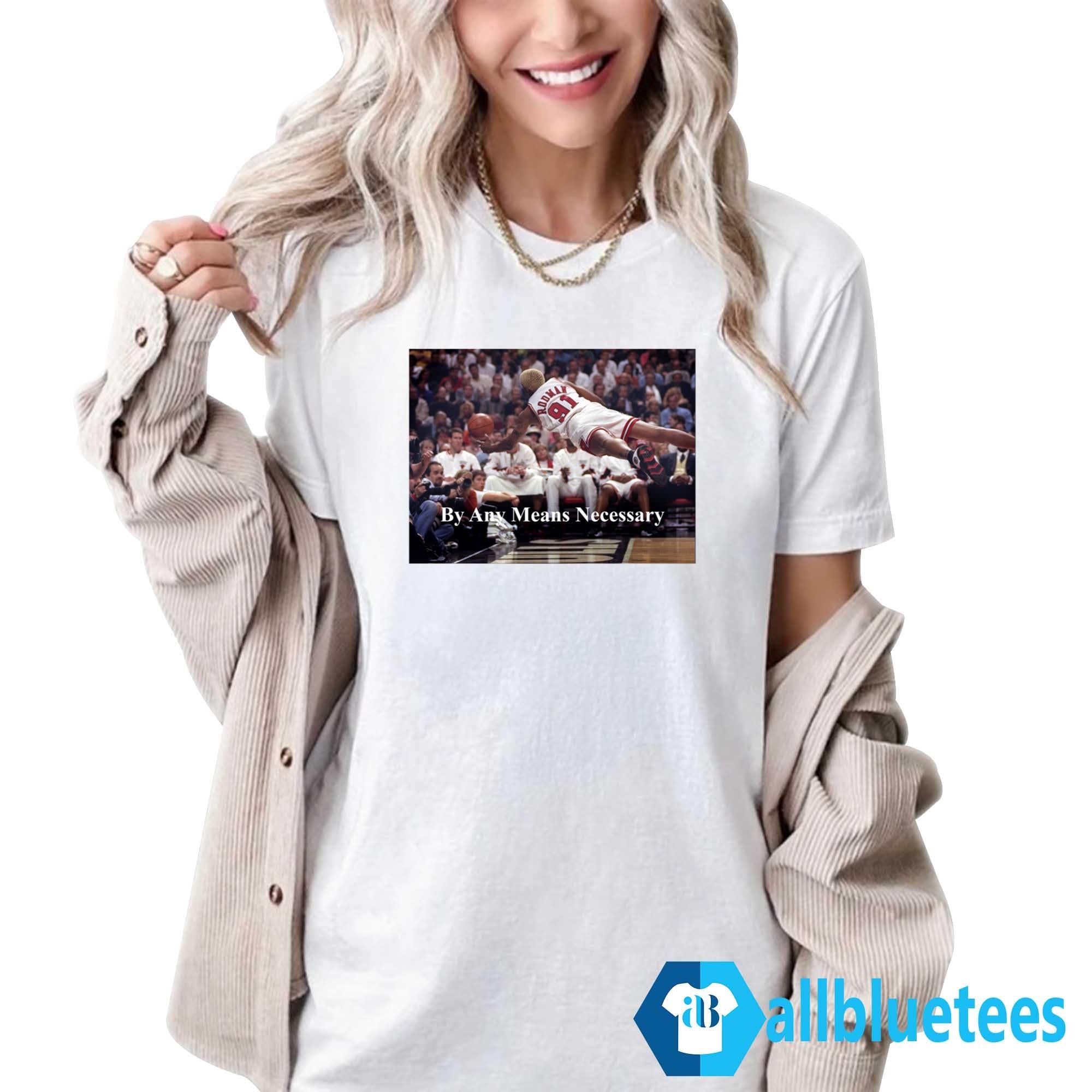 Dennis Rodman Flying By Any Means Necessary Shirt