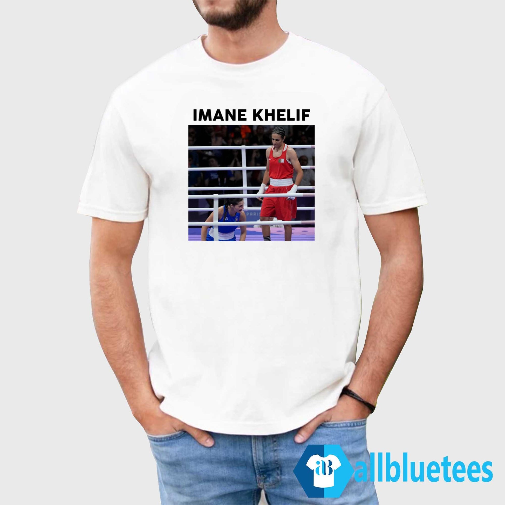 Derek Brunson Imane Khelif Shirt