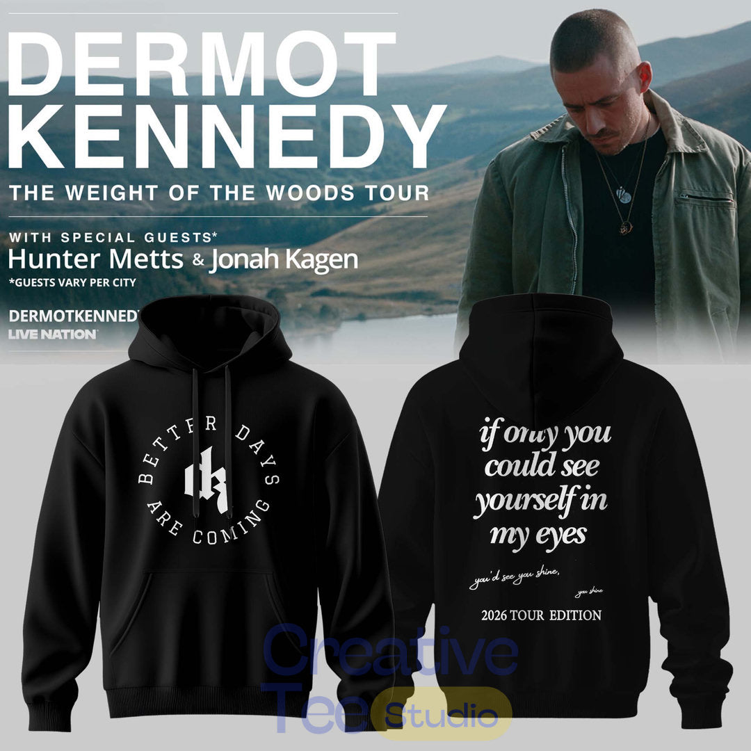 Dermot Kennedy – The Weight of the Woods Tour 2026 Hoodie