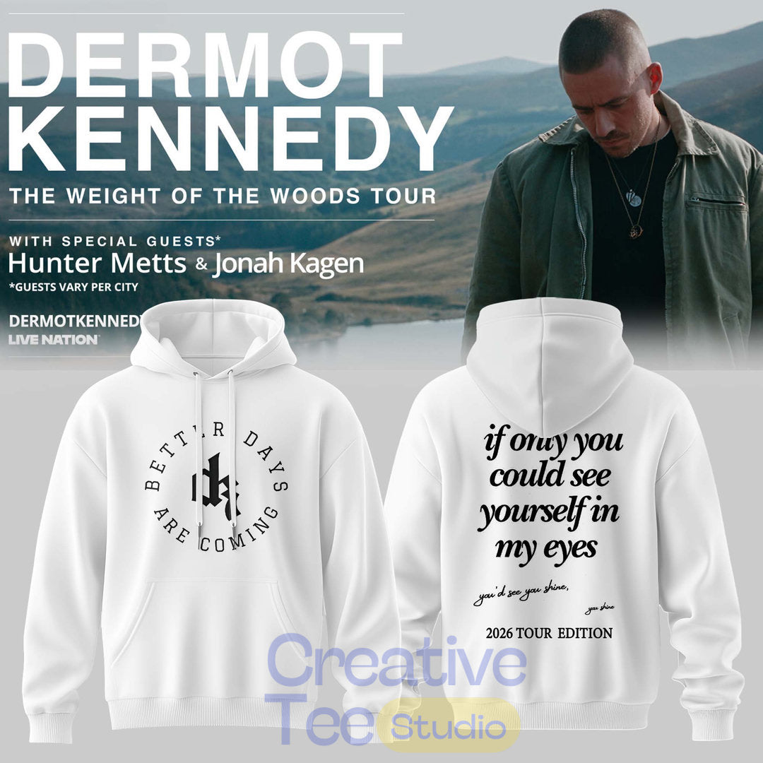 Dermot Kennedy – The Weight of the Woods Tour 2026 Hoodie