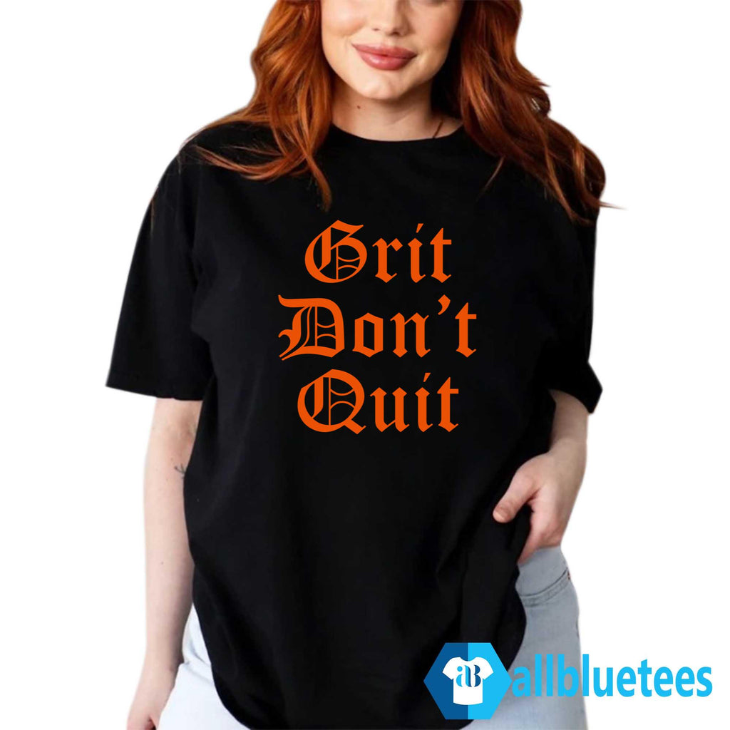 Detroit Grit Don’t Quit Shirt