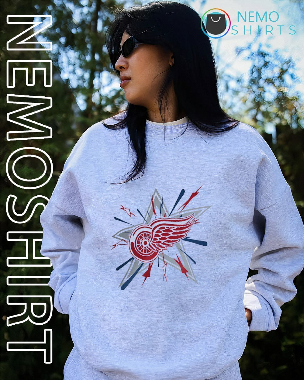 Detroit Red Wings Starter logo shirt