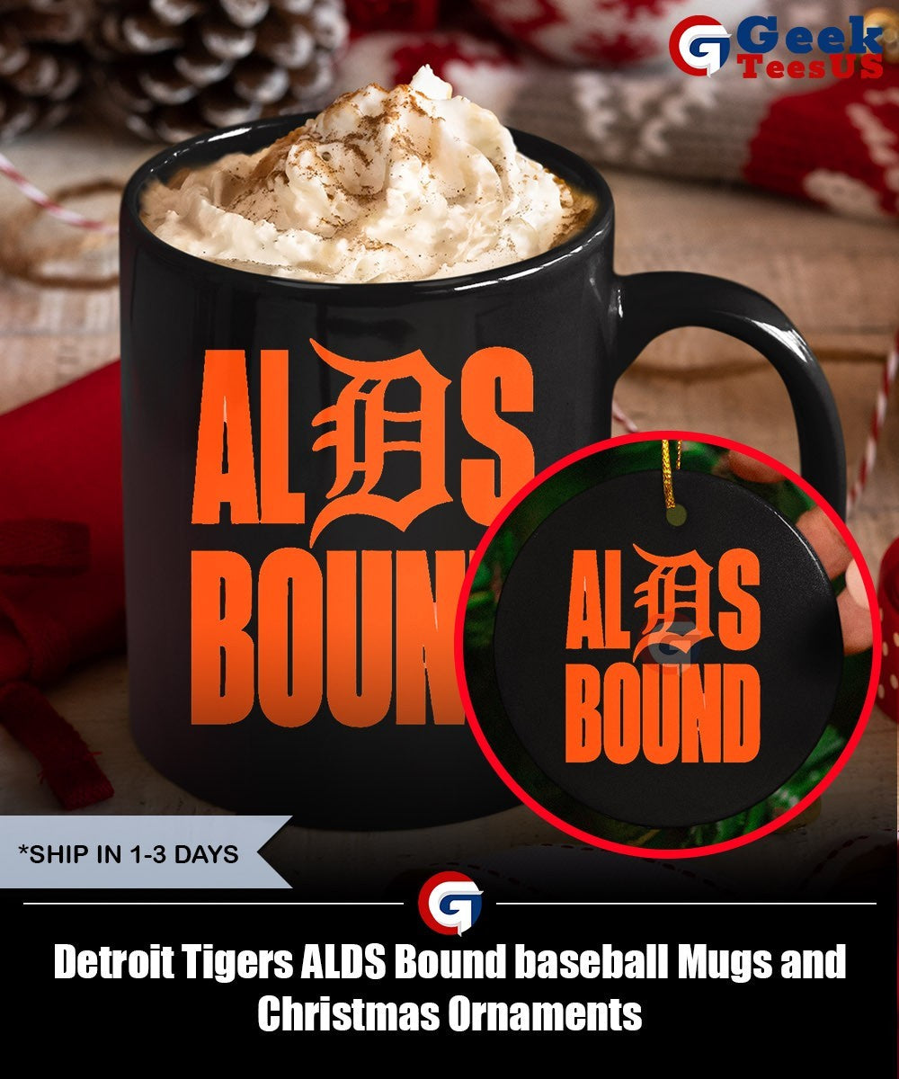 Detroit Tigers ALDS Bound baseball shirt