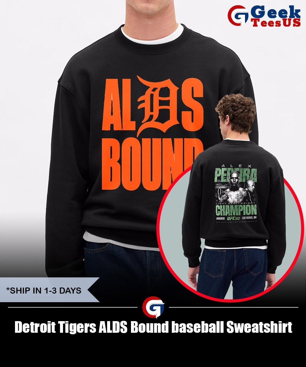Detroit Tigers ALDS Bound baseball shirt