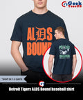 Detroit Tigers ALDS Bound baseball shirt