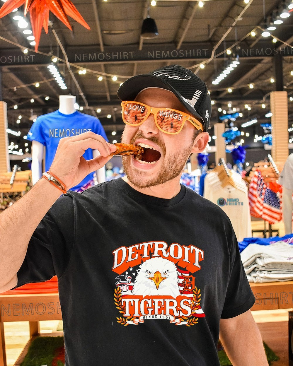 Detroit Tigers American eagle since 1901 shirt