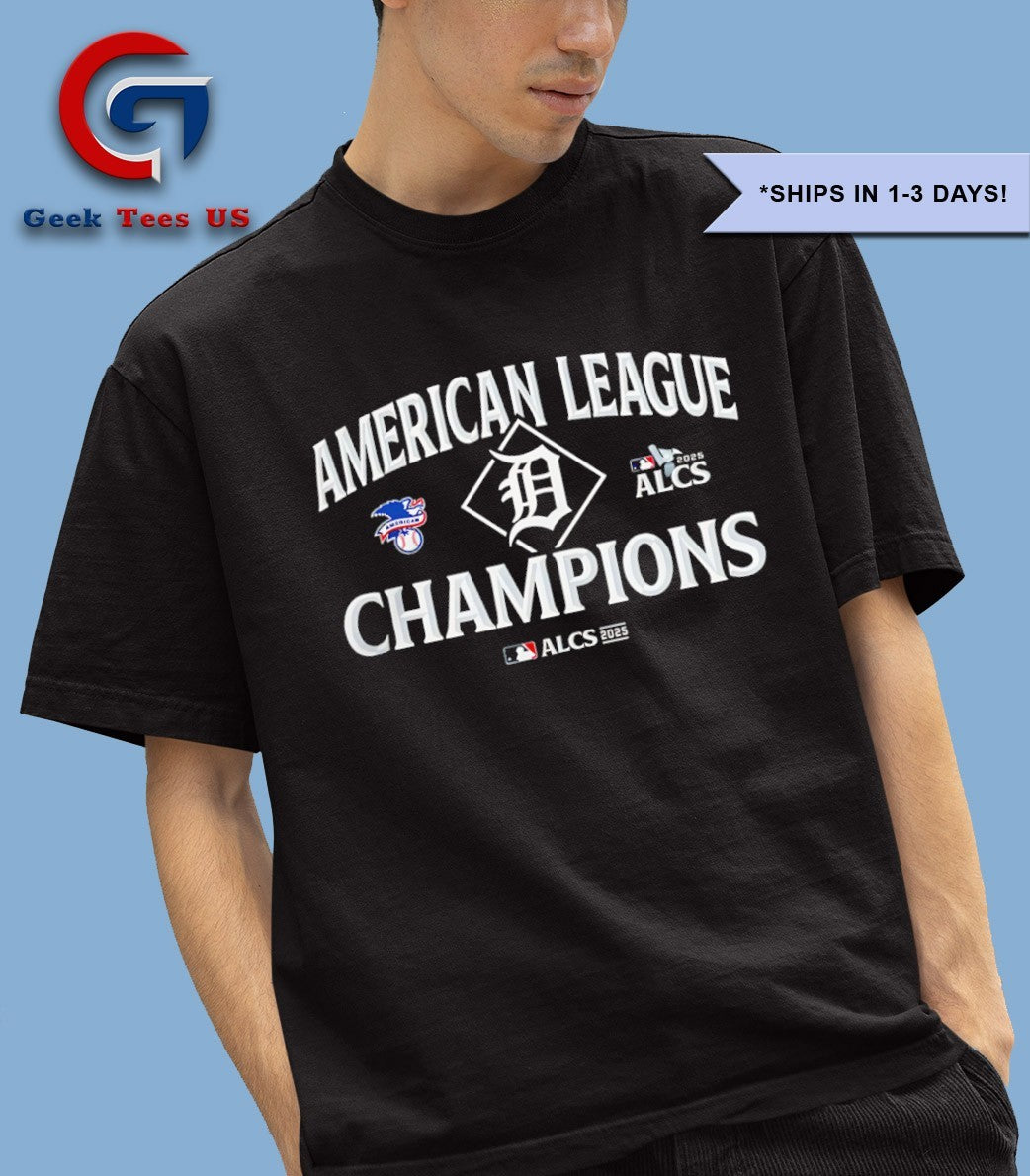 Detroit Tigers MLB 2025 ALCS Champions shirt