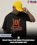 Detroit Tigers Tarik Skubal 29 fastball player name and number shirt