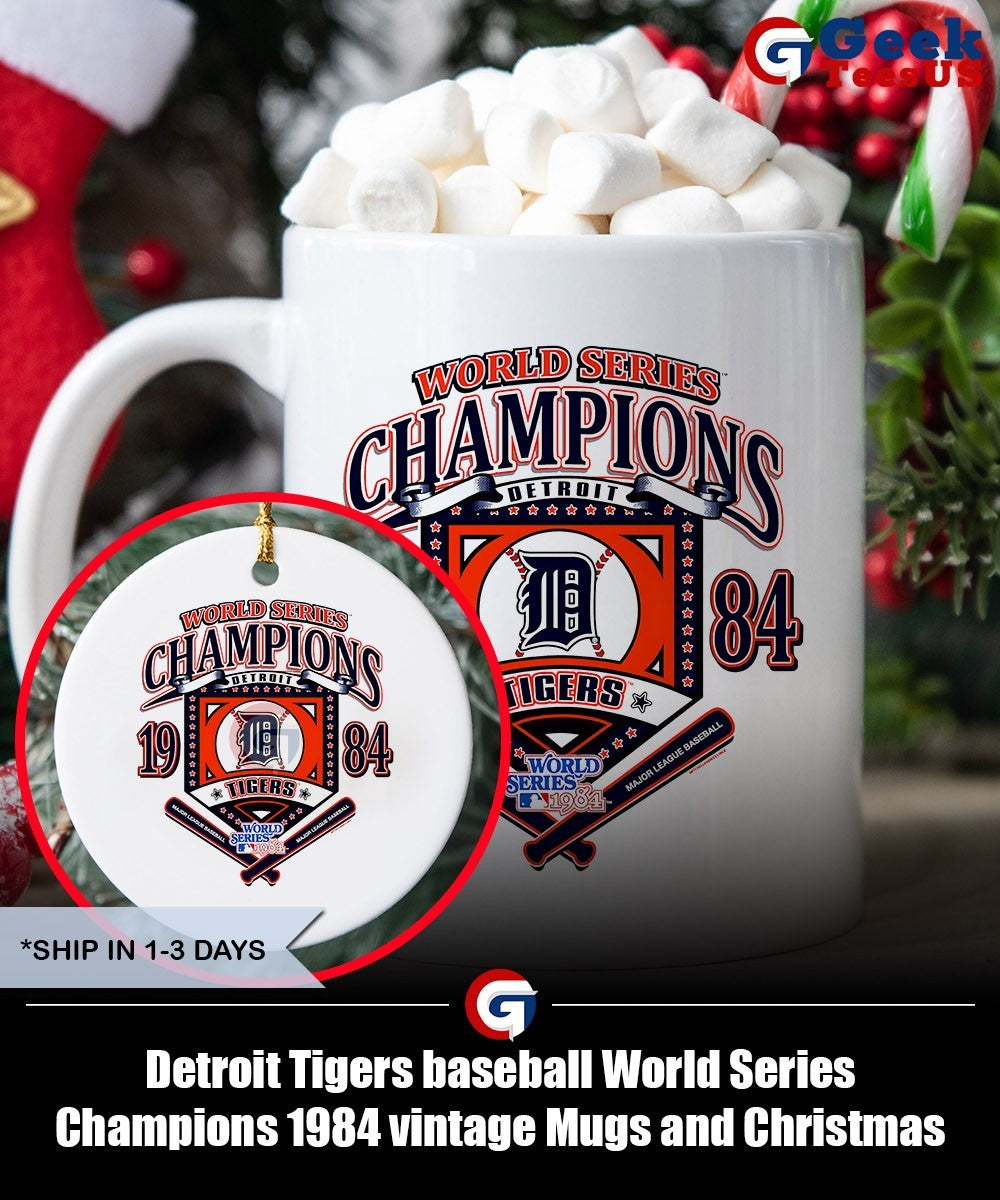Detroit Tigers baseball World Series Champions 1984 vintage shirt