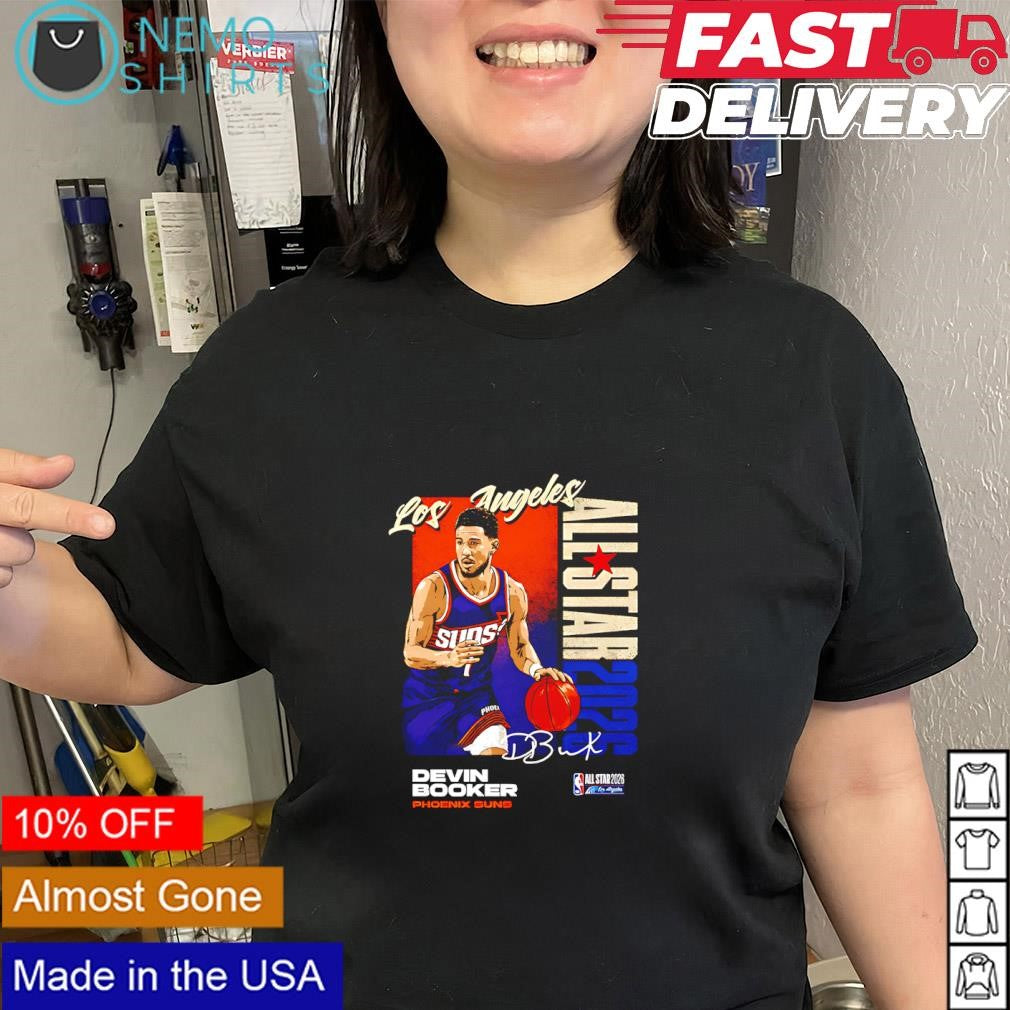 Devin Booker Phoenix Suns 2026 NBA All-Star signature shirt
