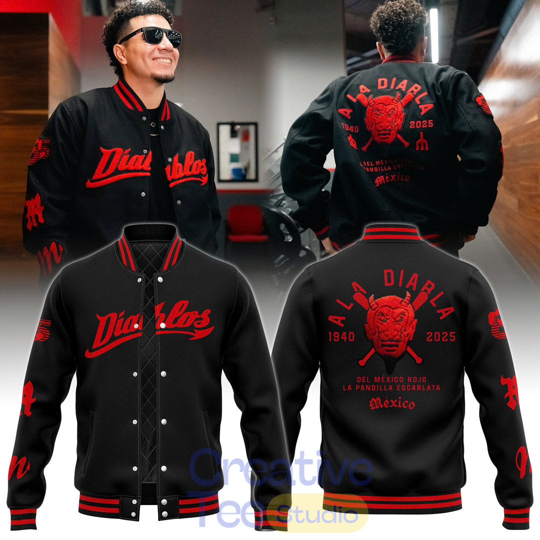 Diablos Rojos del México “Ala Diabla” Special Baseball Jacket