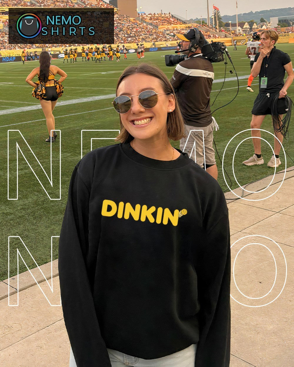Dinkin’ pickleball shirt