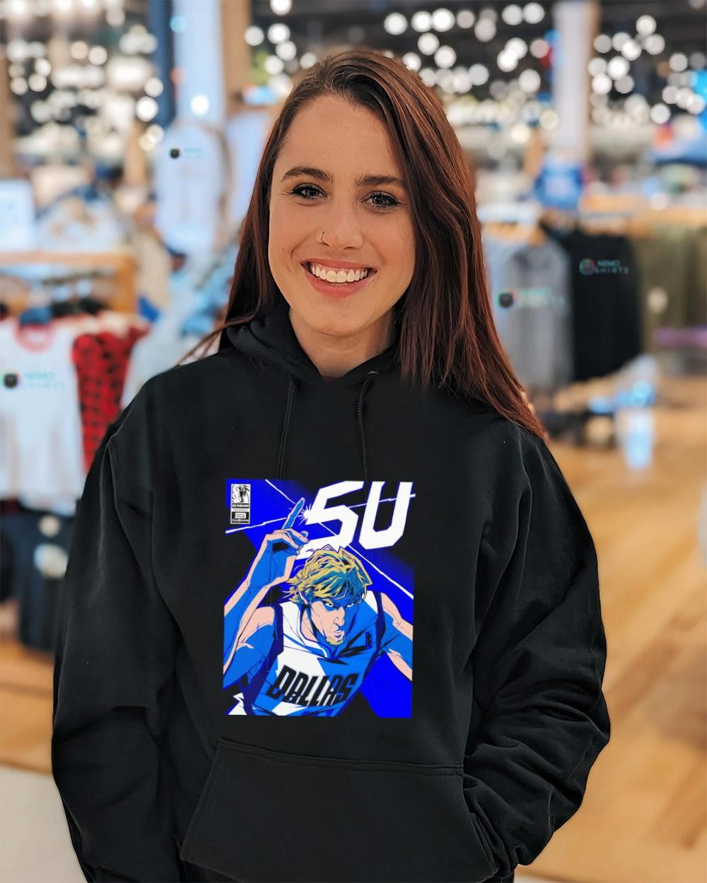 Dirk Nowitzki Dallas Mavericks 50-point performance goat shirt