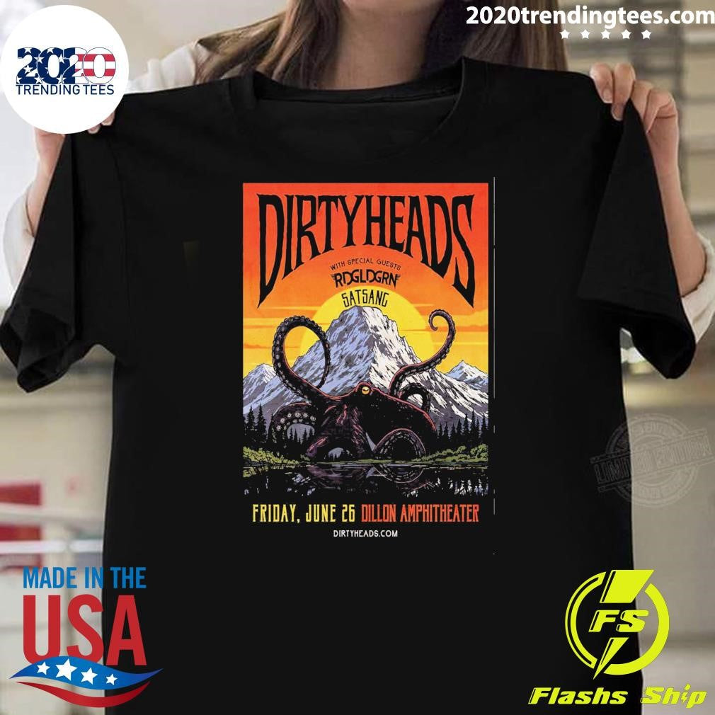 Dirty Heads Concert Dillon Amphitheater Dillon 06 26 2026 Tee (1)