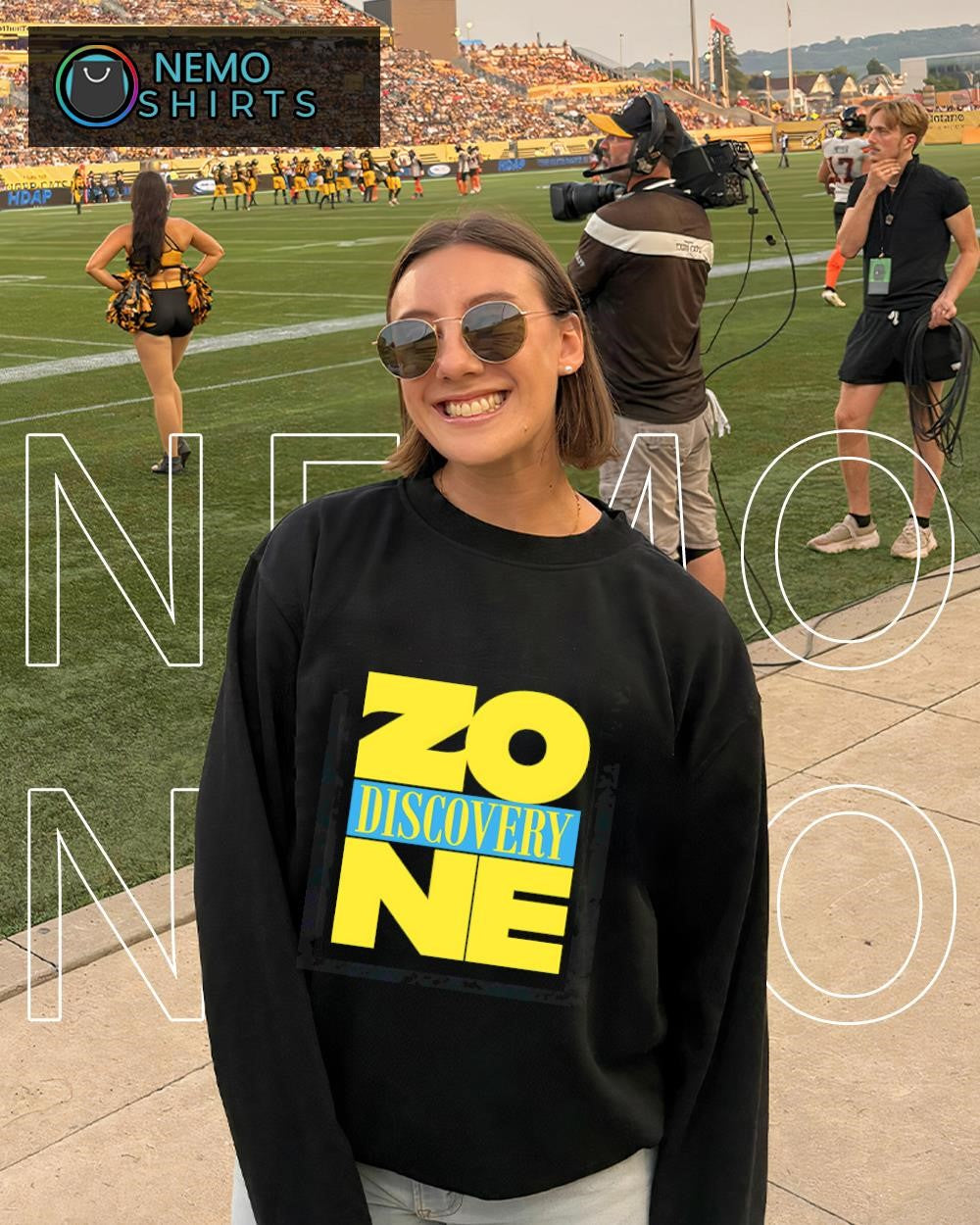 Discovery Zone logo shirt