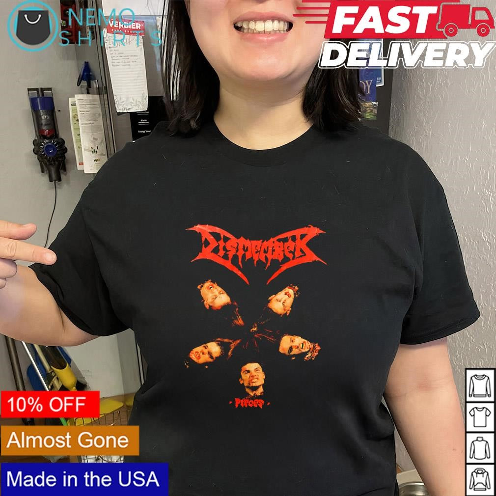 Dismember Pieces Swedish death metal band shirt