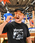 Disrupt Pigs Suck crust punk band shirt