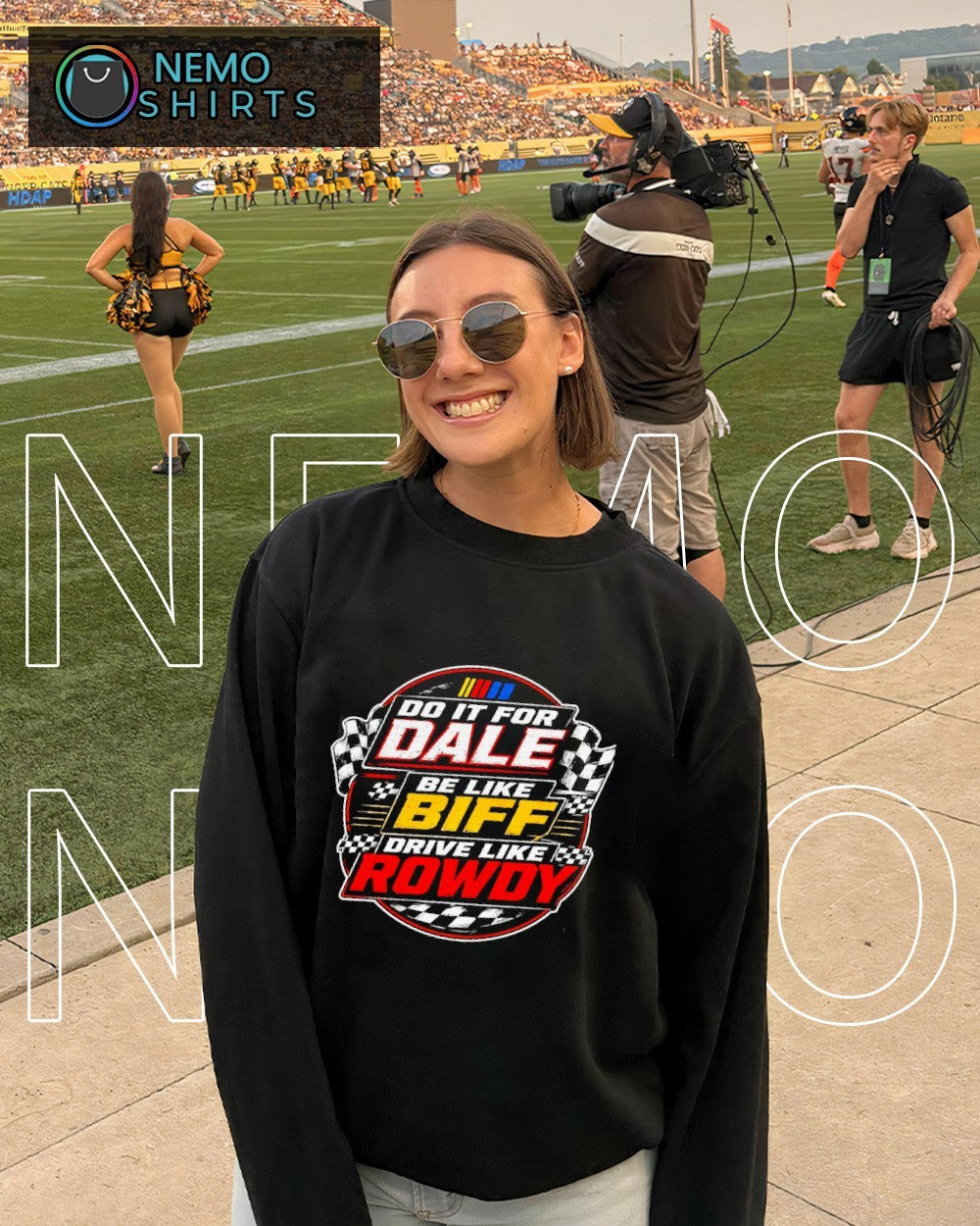 Do it for Dale be like biff drive like Rowdy Kyle Busch shirt