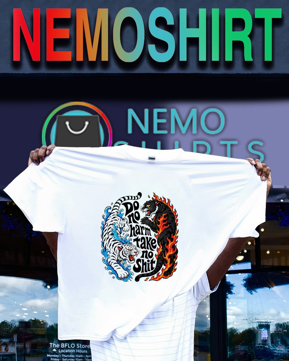 Do no harm take no shit tigers shirt