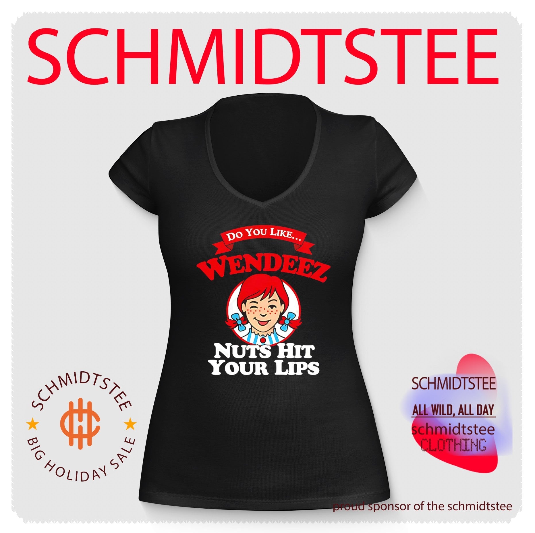 Do you like Wendeez nuts hit your lips graphic shirt