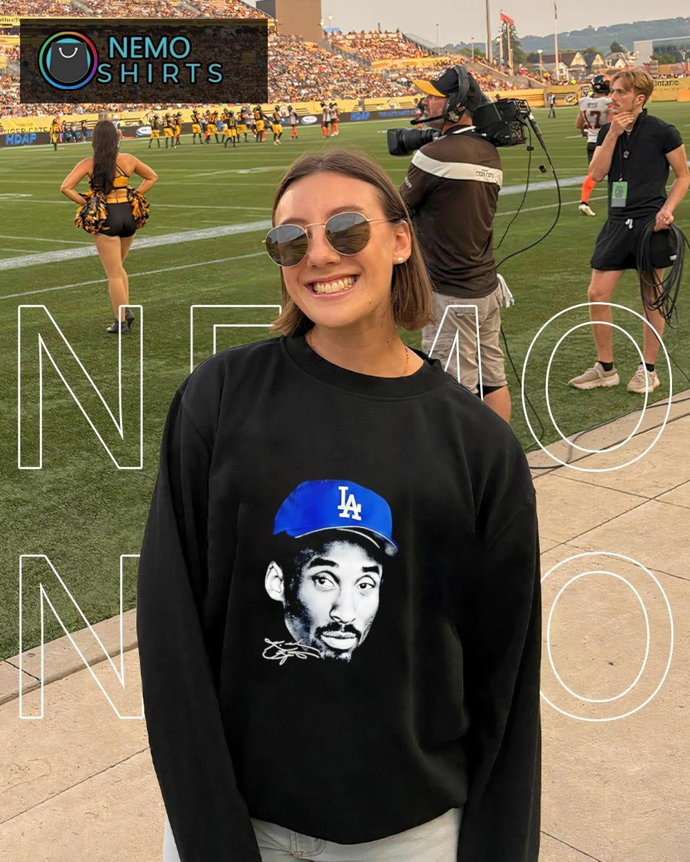 Dodgers Myles Garrett Kobe head signature shirt