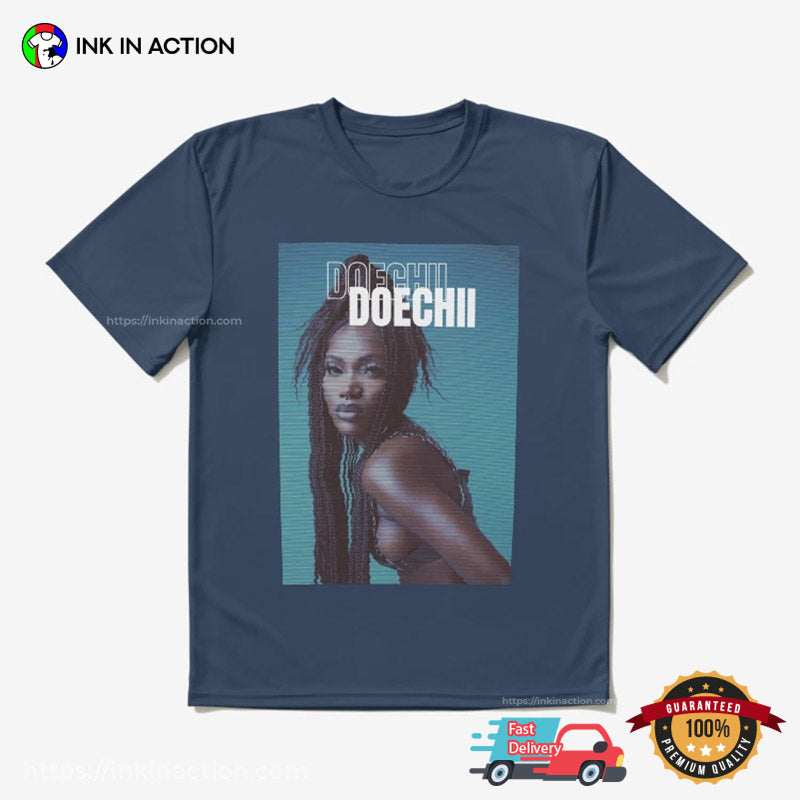 Doechii Portrait Hip Hop Style Tee