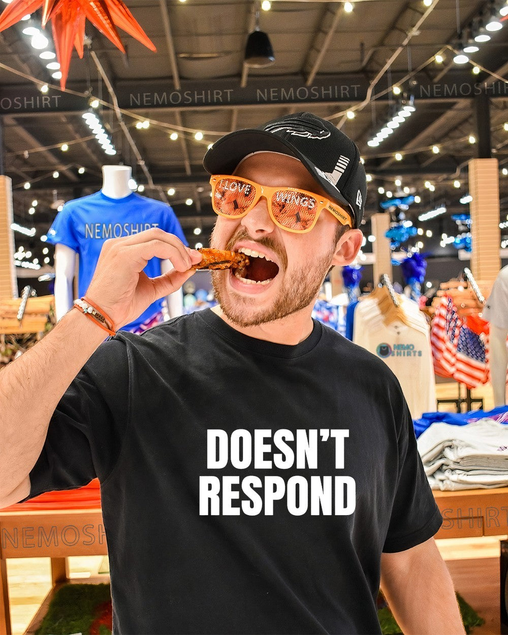 Doesn’t Respond text shirt