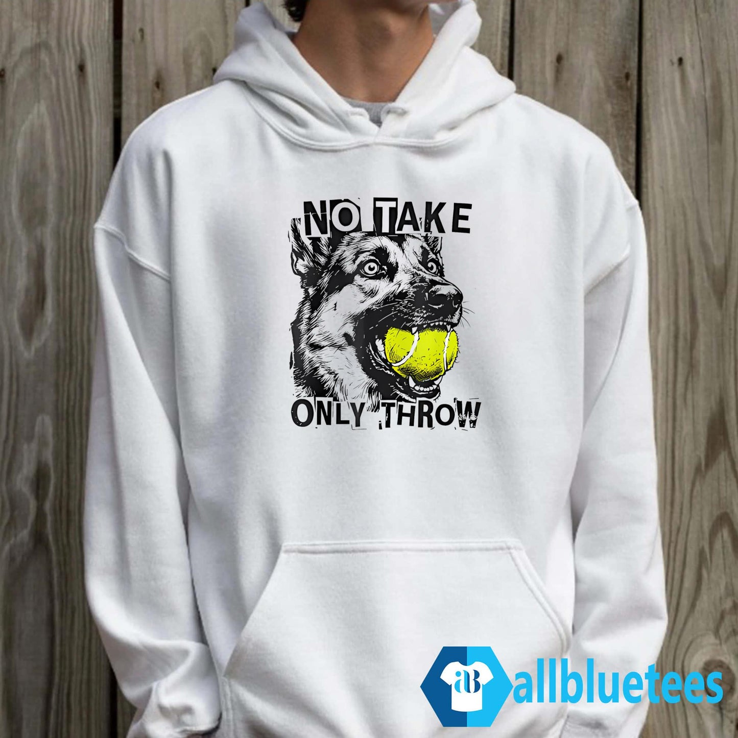 Dog No Take Only Throw Shirt