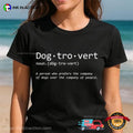Dogtrovert Definition Dog Person Funny Unisex Tee