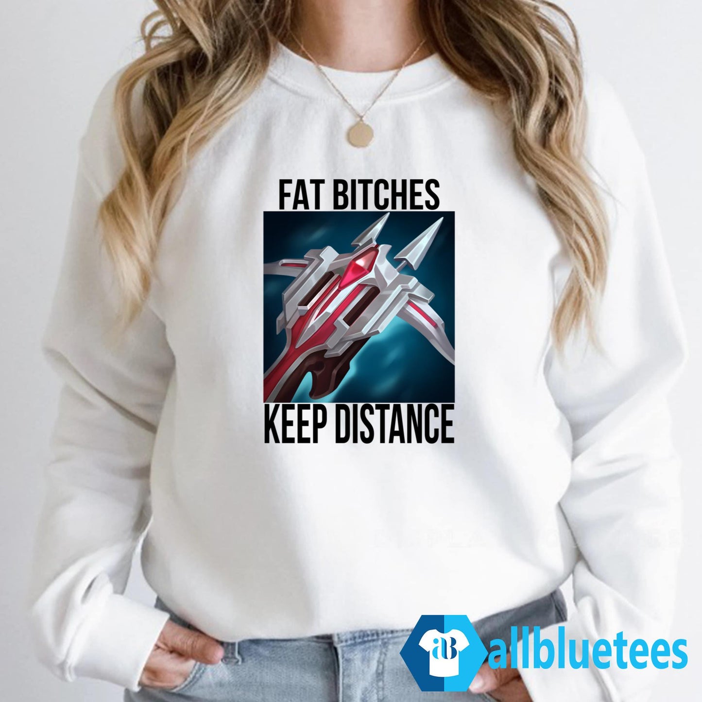 Dominik Fat Bitches Keep Distance Shirt