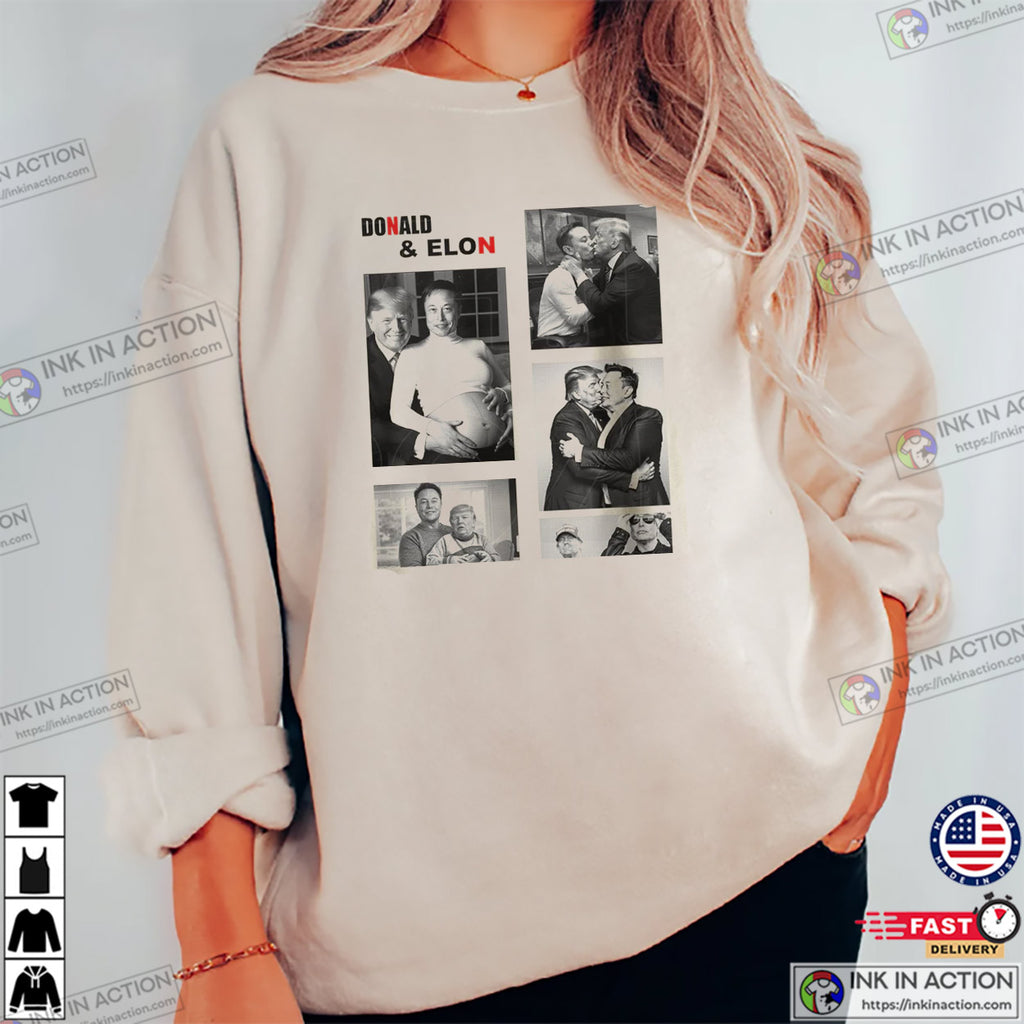 Donald And Elon Funny T-shirt