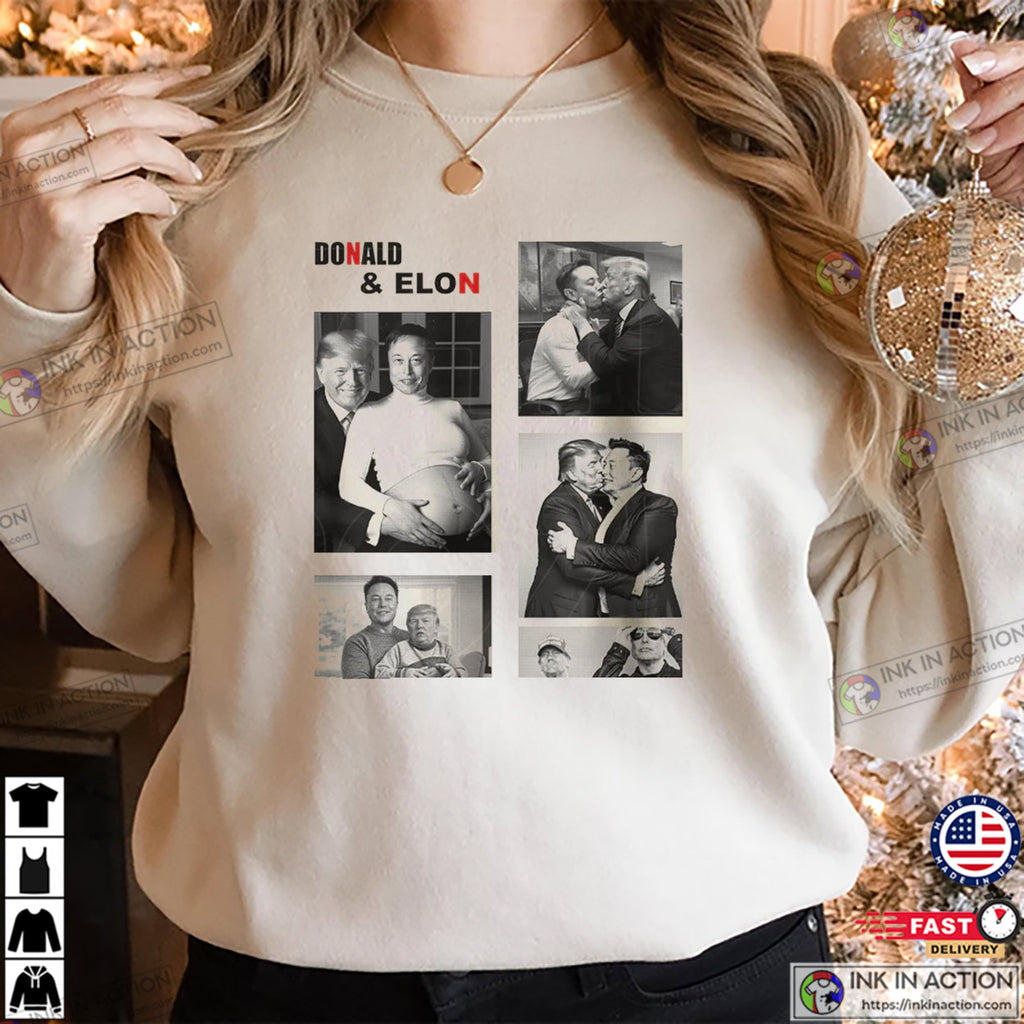 Donald And Elon Funny T-shirt