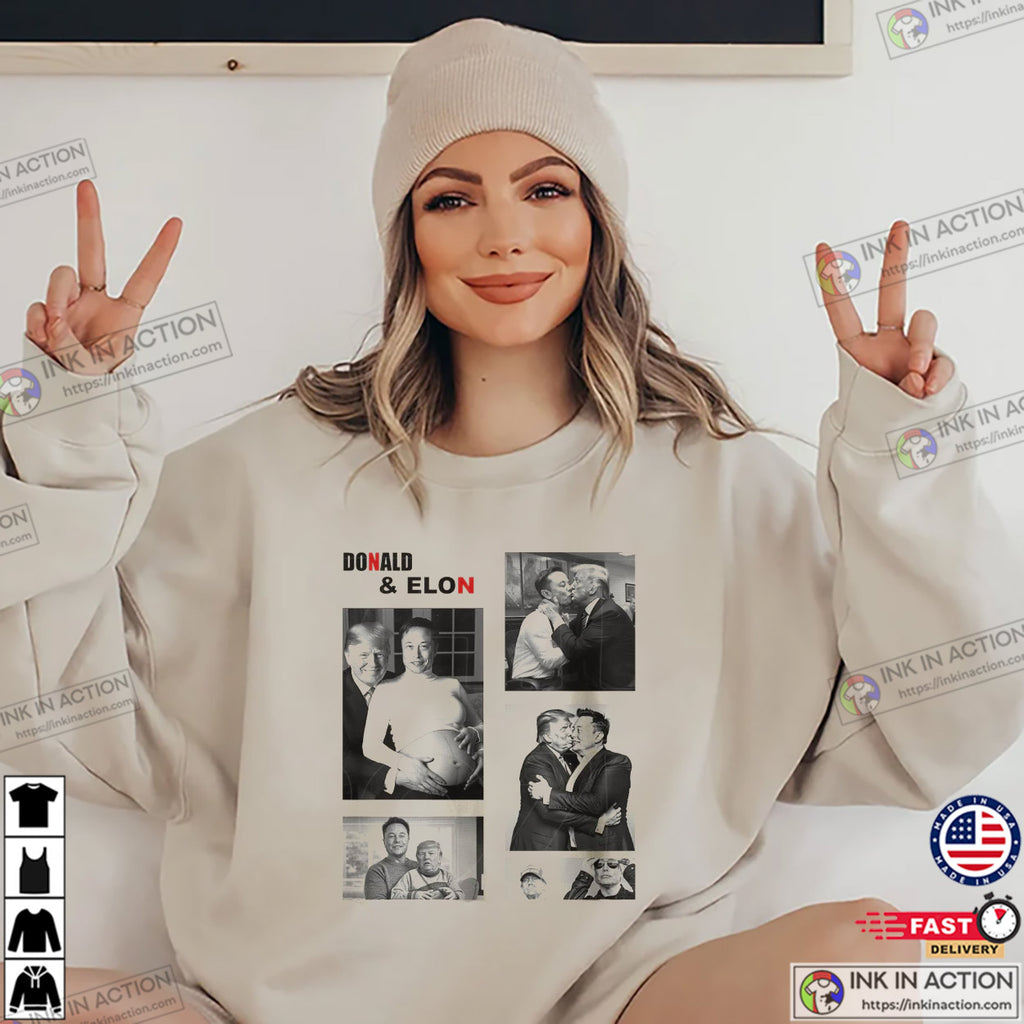 Donald And Elon Funny T-shirt