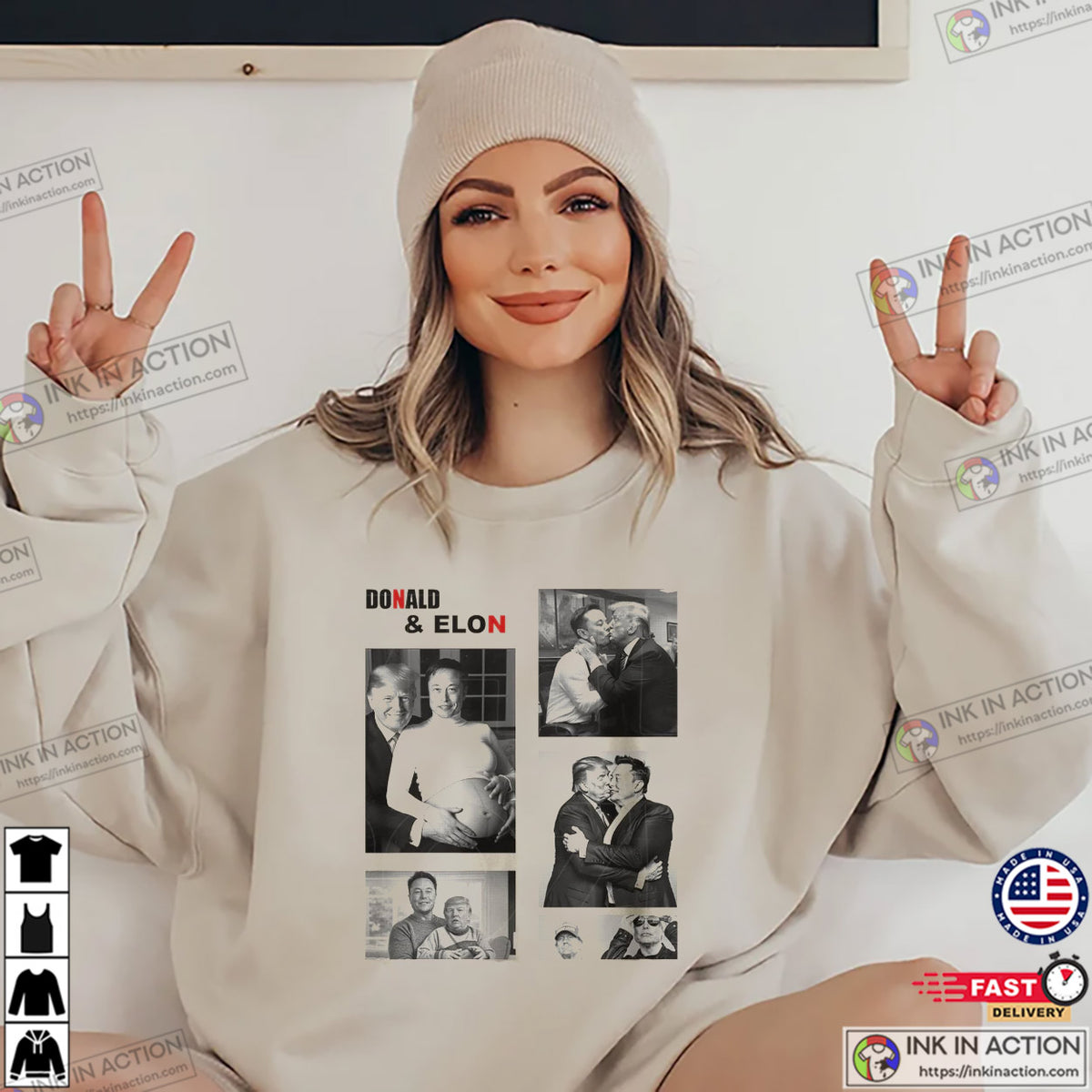 Donald And Elon Funny T-shirt