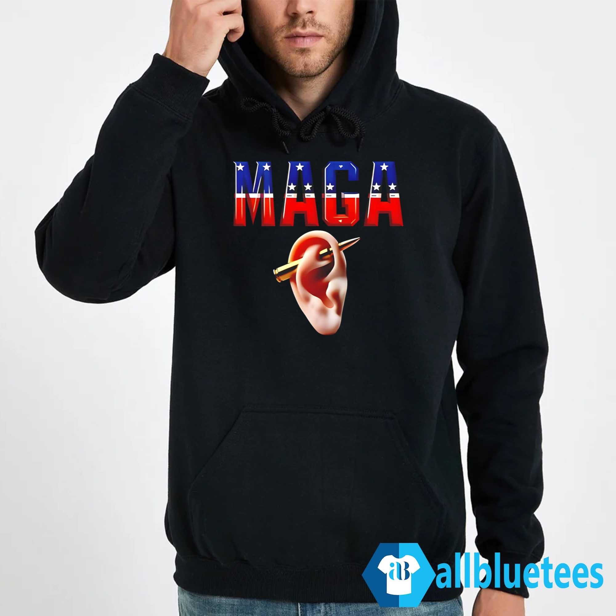 Donald Trump Bullet Ears MAGA New Piercing 2024 Shirt