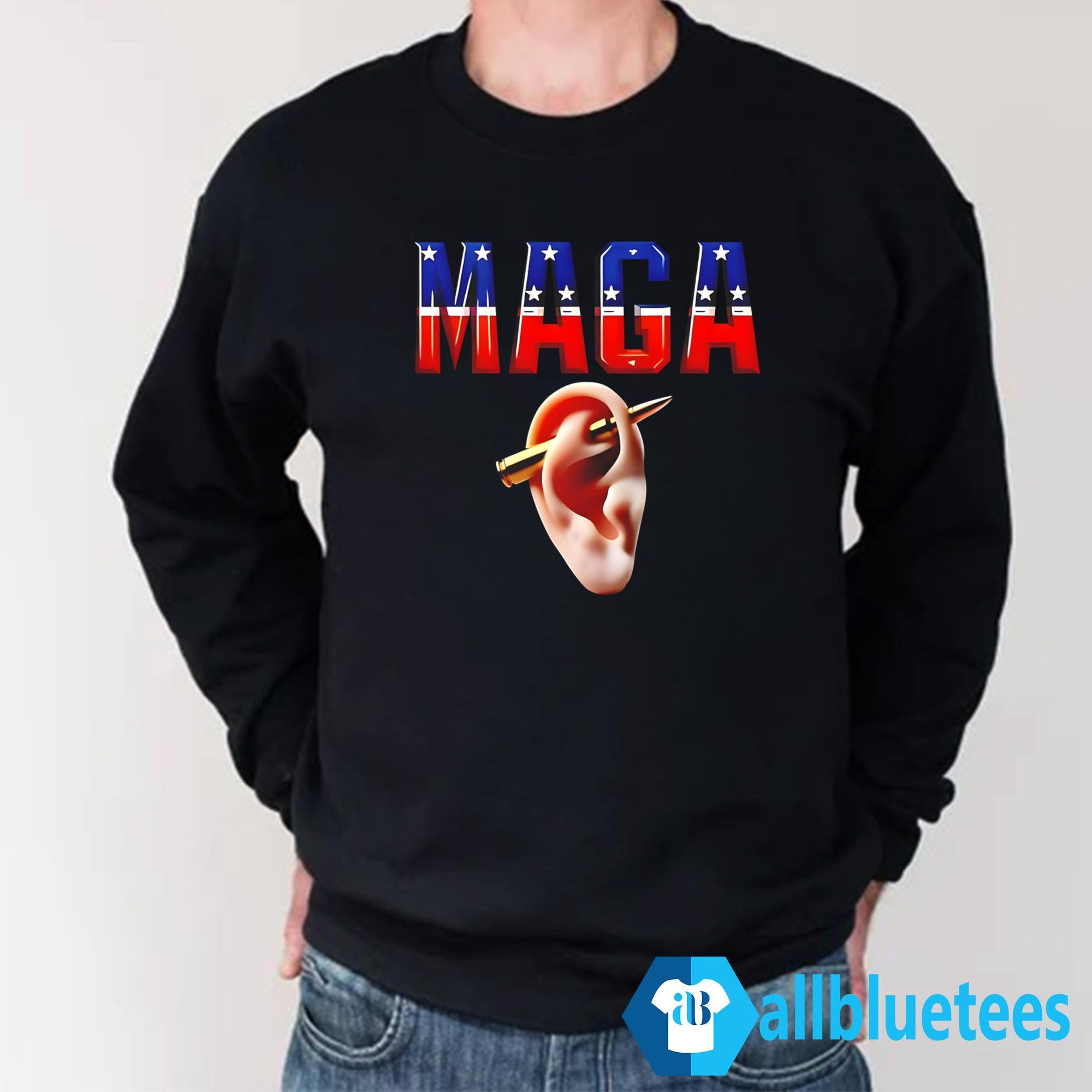 Donald Trump Bullet Ears MAGA New Piercing 2024 Shirt