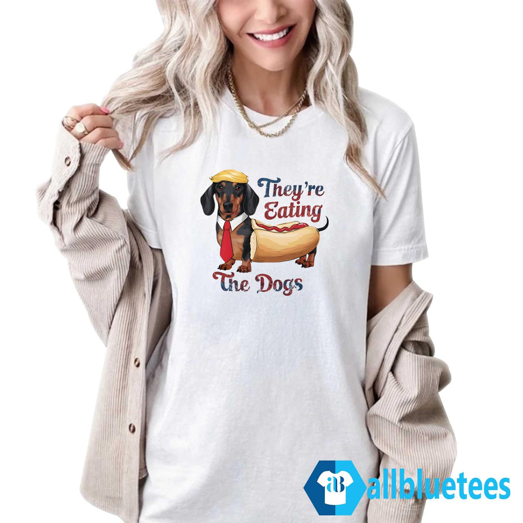 Donald Trump They Are Eating The Dogs Hotdog Shirt