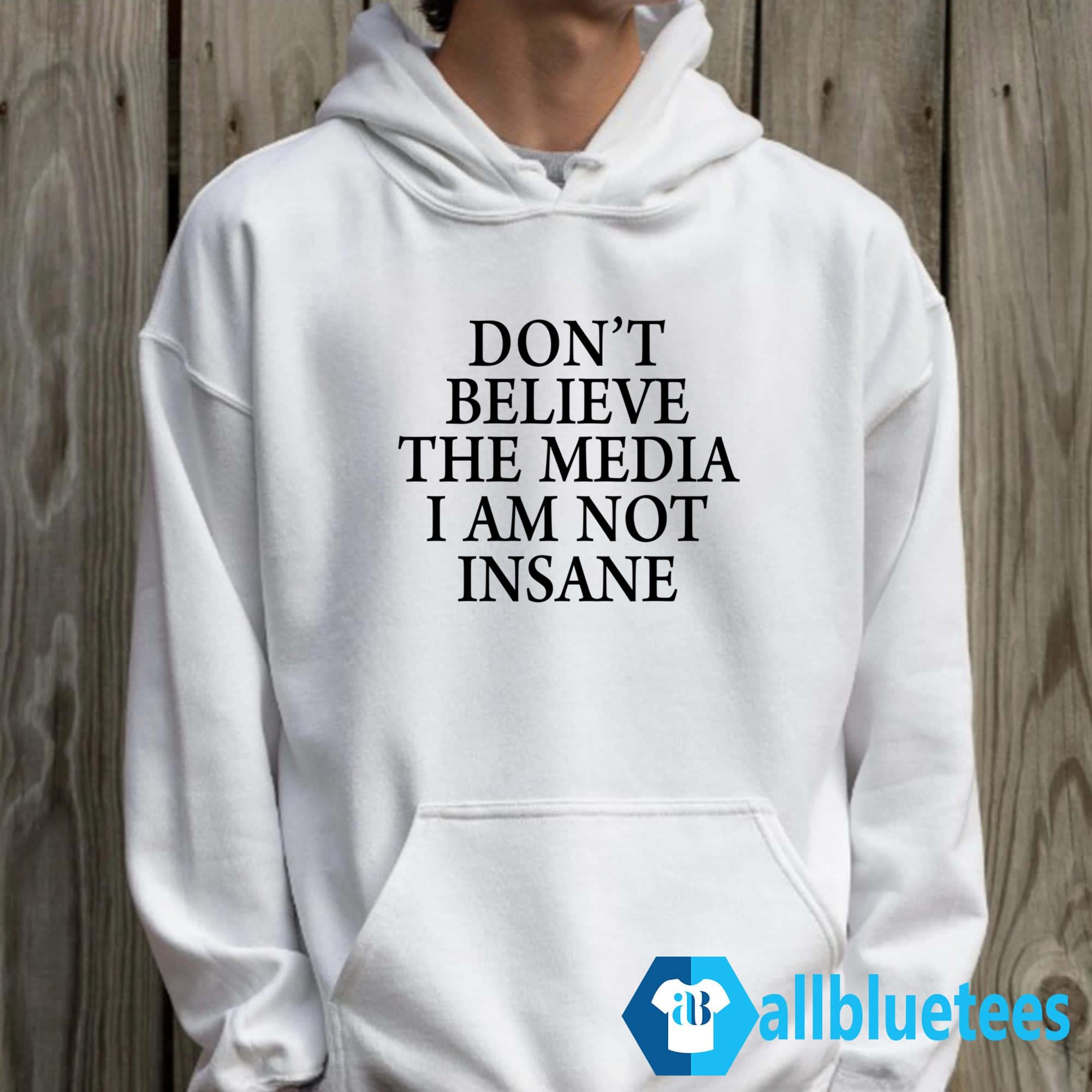 Don’t Believe The Media I Am Not Insane Shirt