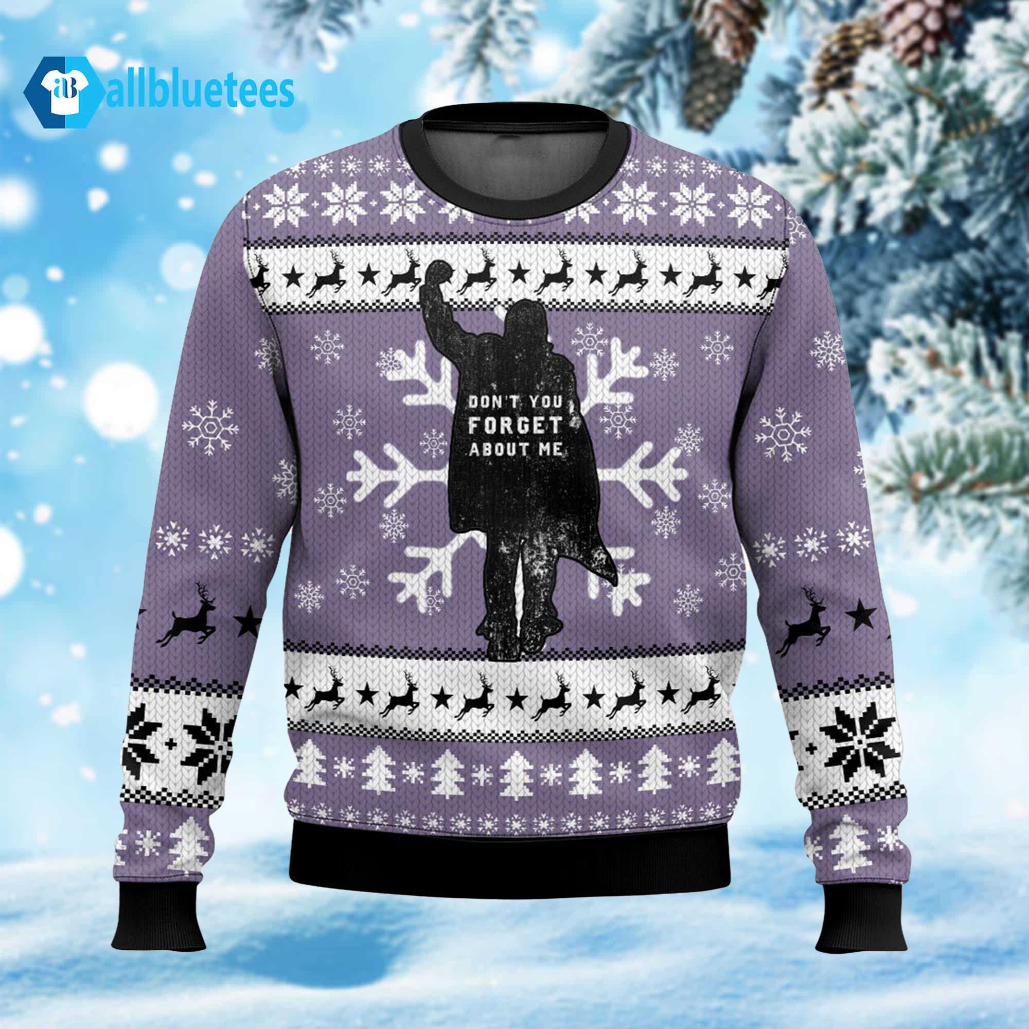 Don’t You Forget About Me Ugly Christmas Sweater