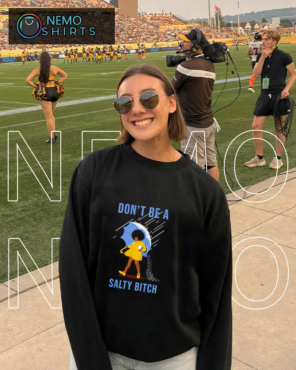 Don’t be a salty bitch umbrella shirt