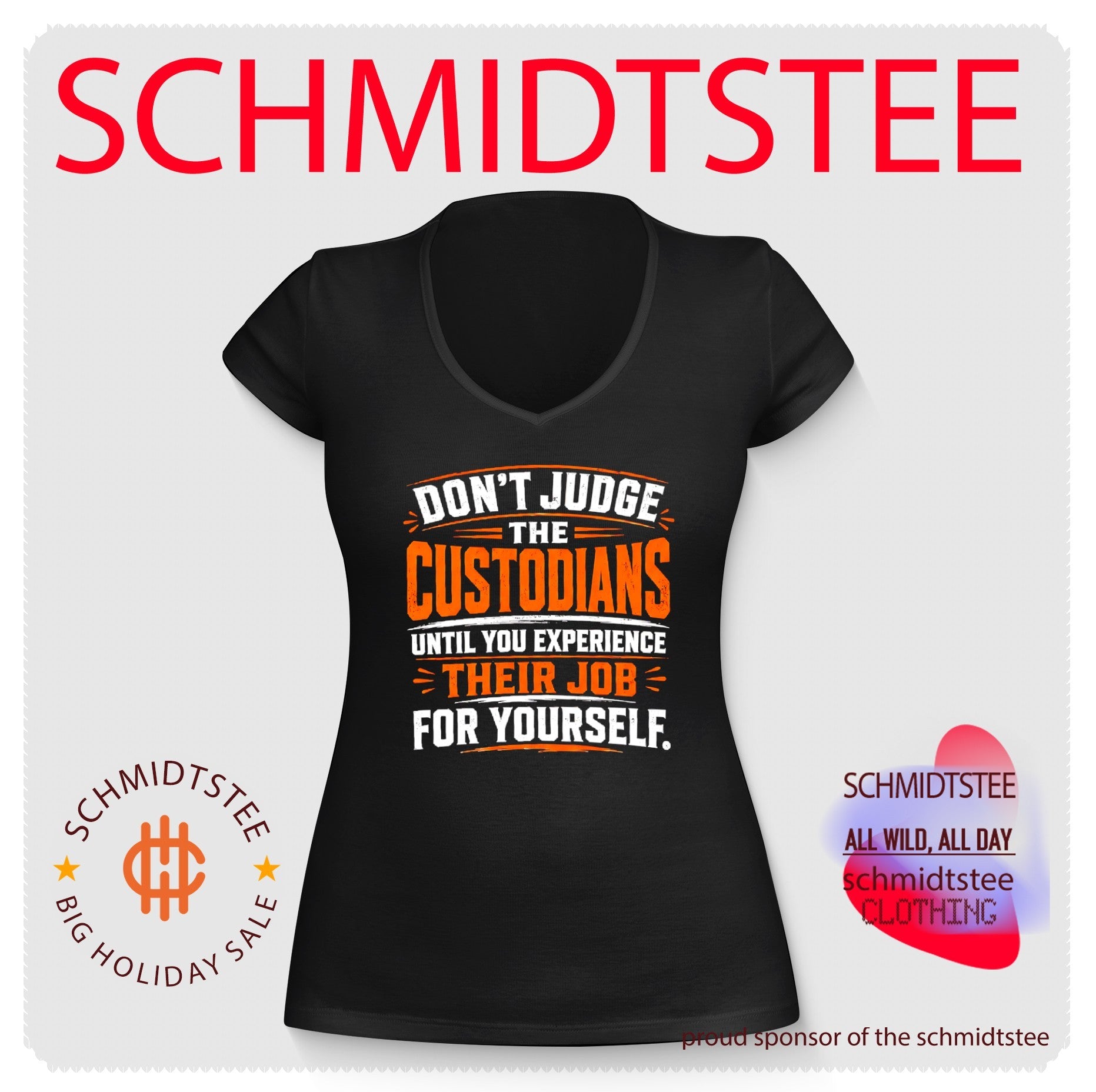 Don’t judge the custodians until you experience their job for yourself shirt