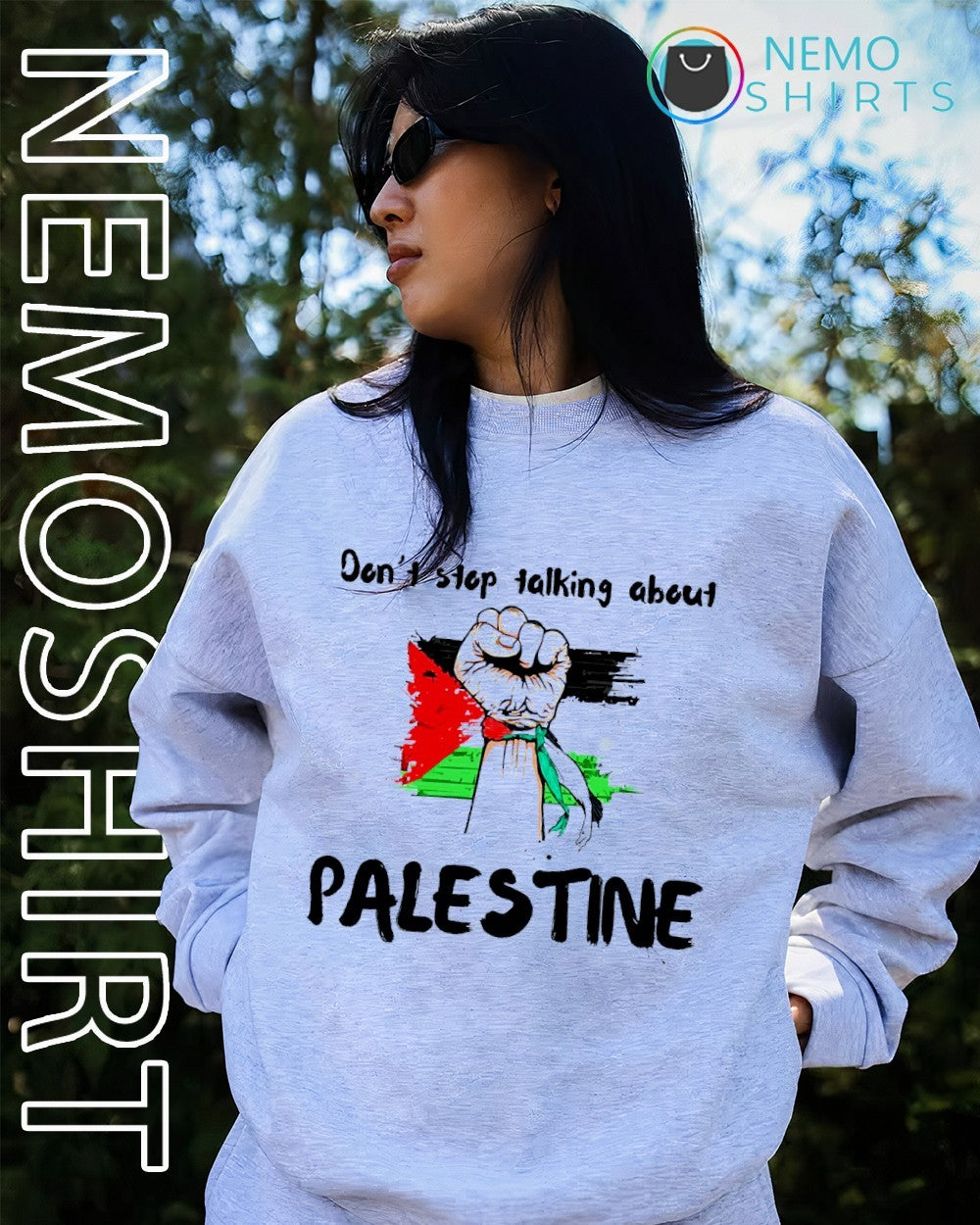 Don’t stop talking about Palestine free Palestine shirt