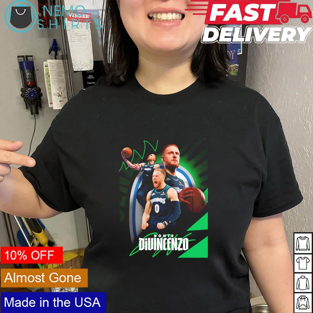 Donte DiVincenzo Minnesota Timberwolves the big ragu shirt