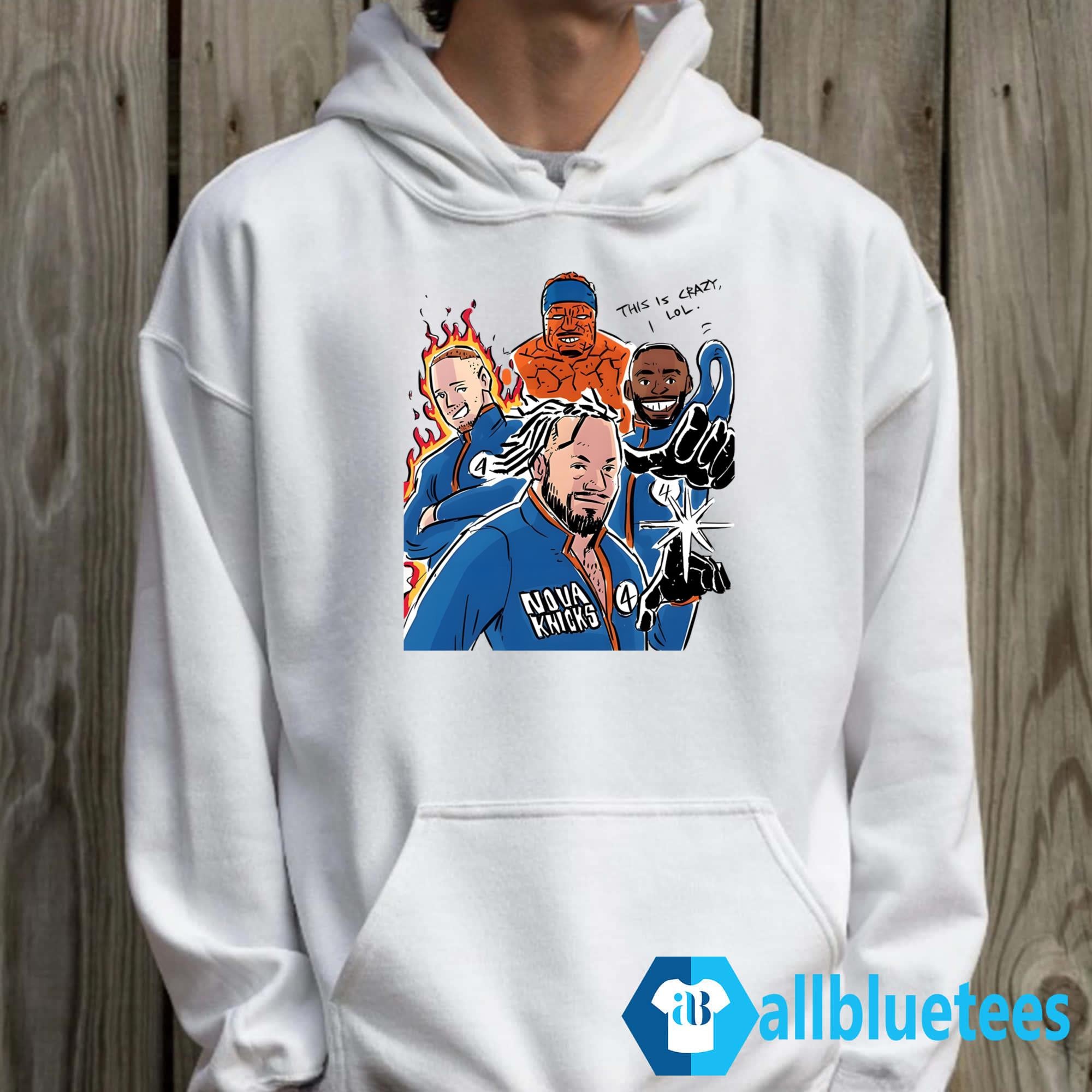 Donte Divincenzo Josh Hart Mikal Bridges Jalen Brunson Fantastic Four Shirt