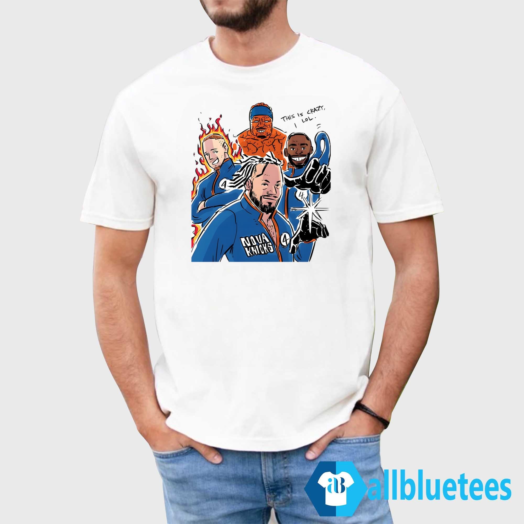 Donte Divincenzo Josh Hart Mikal Bridges Jalen Brunson Fantastic Four Shirt