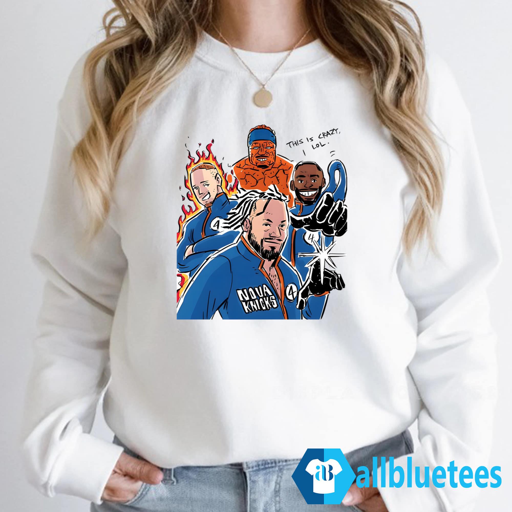 Donte Divincenzo Josh Hart Mikal Bridges Jalen Brunson Fantastic Four Shirt