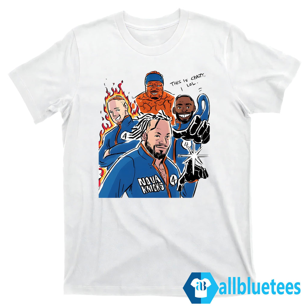 Donte Divincenzo Josh Hart Mikal Bridges Jalen Brunson Fantastic Four Shirt