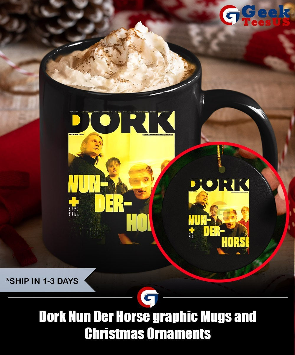 Dork Nun Der Horse graphic shirt