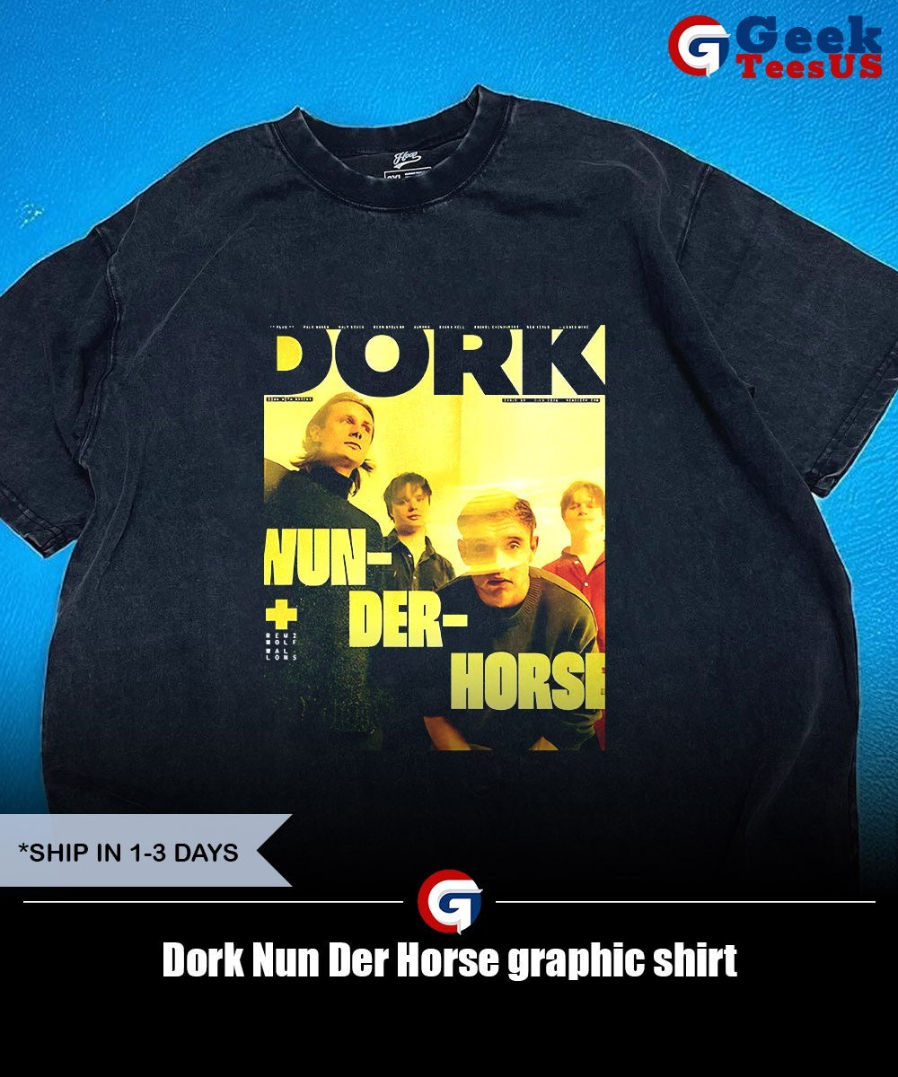 Dork Nun Der Horse graphic shirt